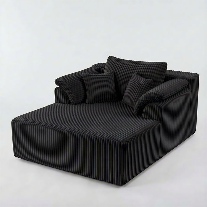 Chaise Lounge Chair, Deep Seat Sleeper Couch For Living Room