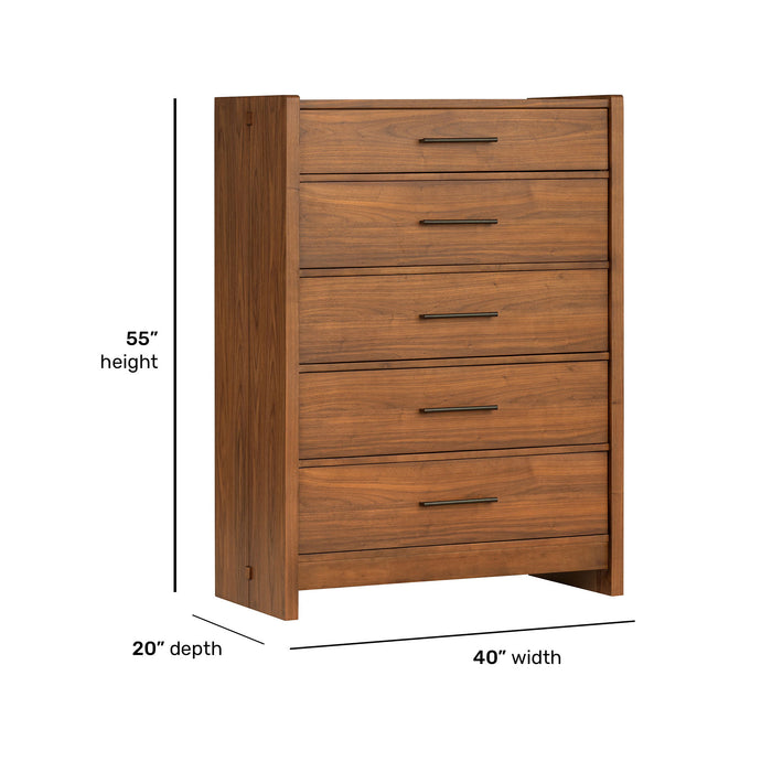 Lincoln - Drawer Chest - Warm Walnut