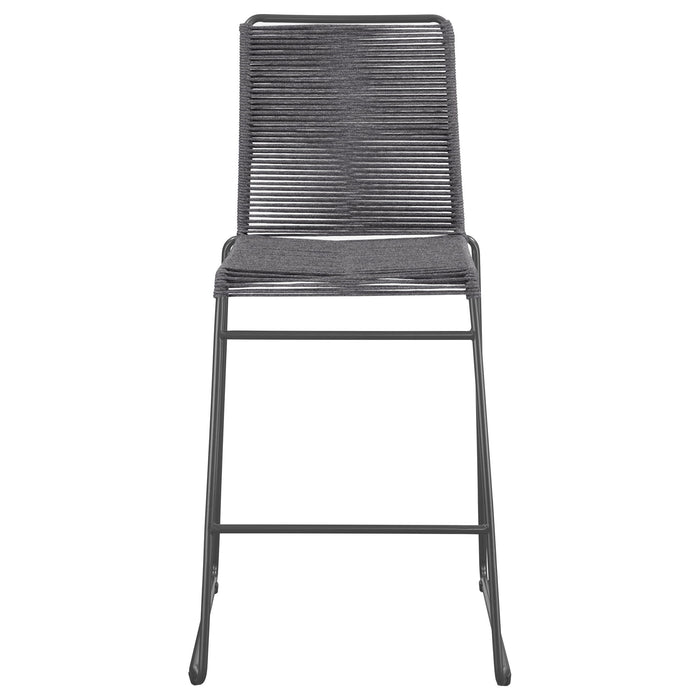 Jerome - Bar Chair (Set of 2) - Charcoal