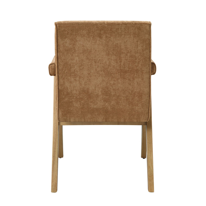 Zoey - Arm Chair (Set of 2) - Chocolate