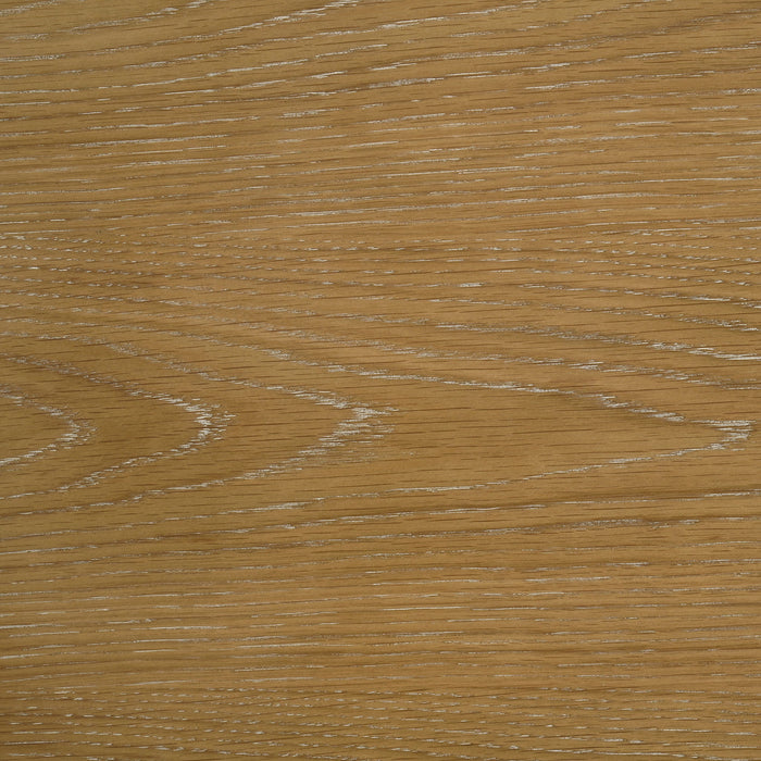 Kent - 5 Piece Dining Table Set With Upholstered Chairs - Brown Oak