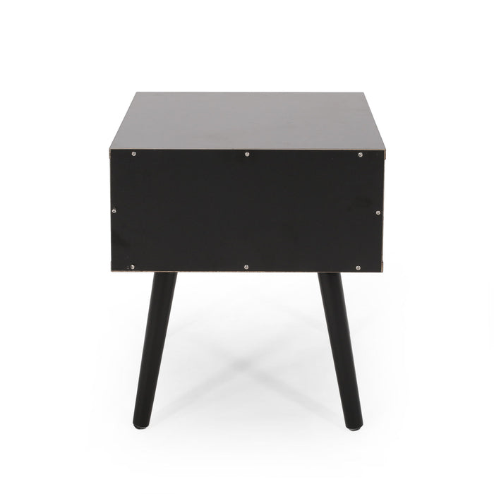 2 Toned Particle Board End Table