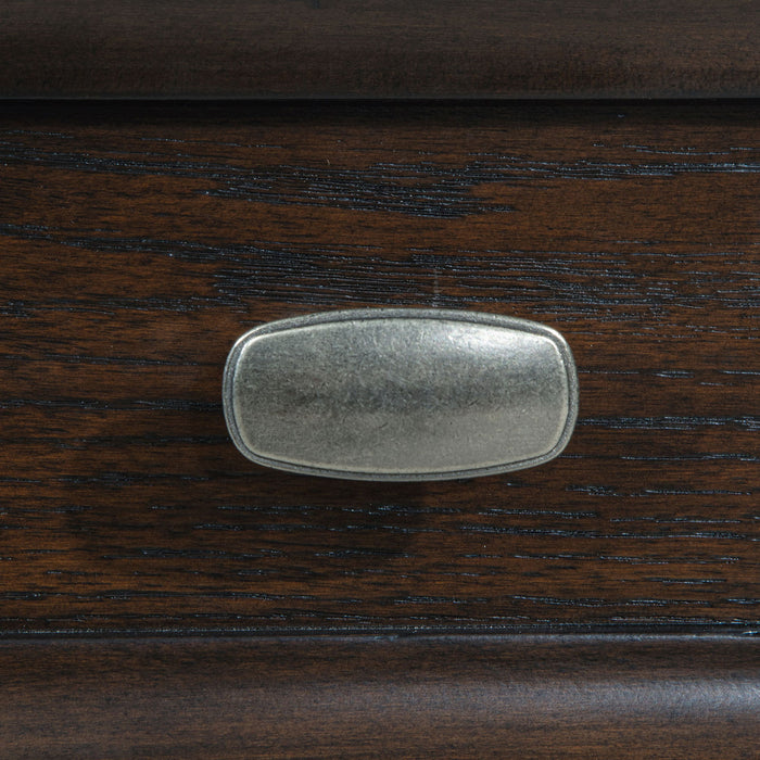 Berwick - 1 Drawer Nightstand With Open Cubby - Dark Oak