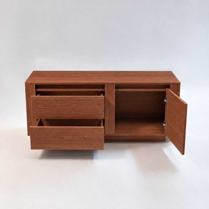 TV Stand For TVs Up To 50" With 1 Door And 2 Drawers