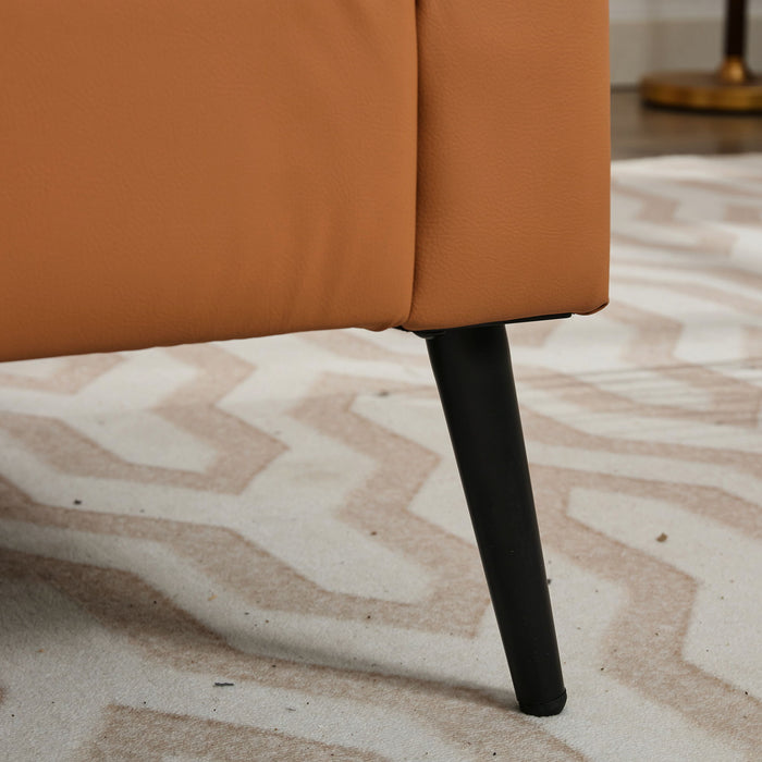 Nordic Retro Light Luxury Upholstered Sofa Chair