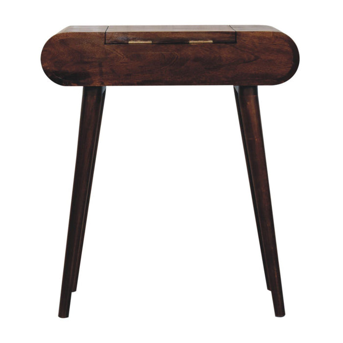 Mini Dressing Table With Foldable Mirror