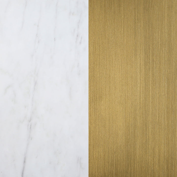 Earline - Round Dining Table - White Marble