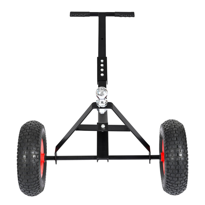 Heavy Duty Trailer Dolly With 2" Ball 1000 Lb Capacity For Easy Mobility - Black