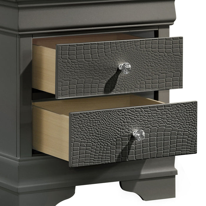 Blaze - 2 Drawer Nightstand