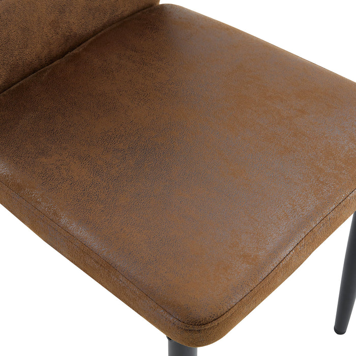 Dining Chairs With Shell Pattern, Comfort And Style