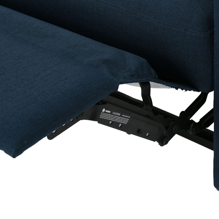 Alma - Contemporary Upholstered Loveseat Recliner