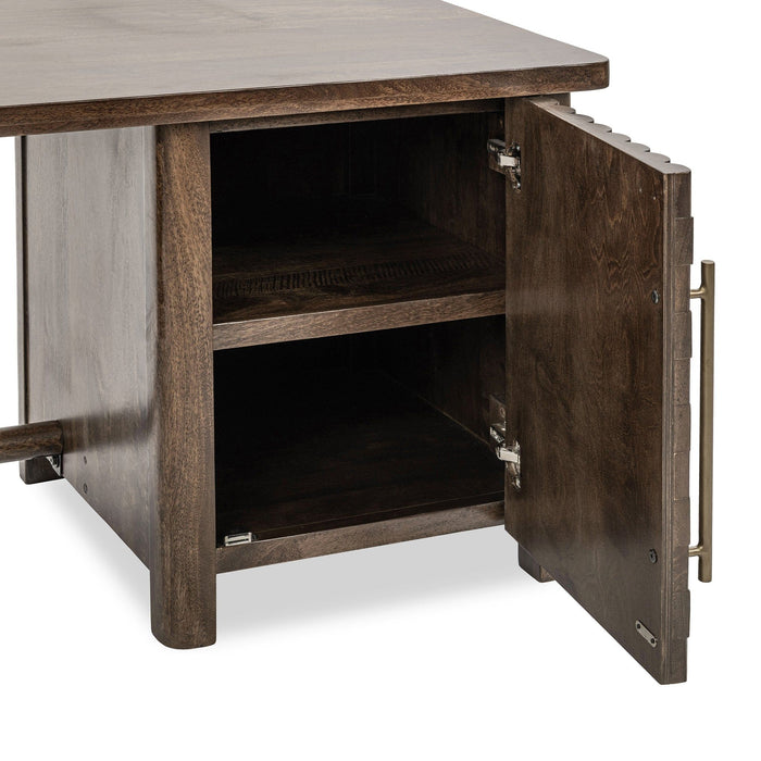Norwood - Desk - Bark Brown