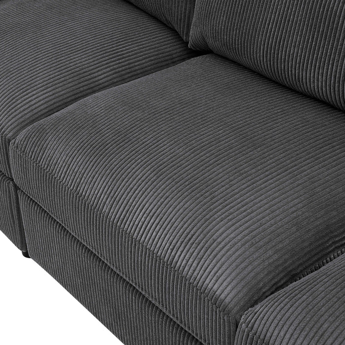 Modern Reversible Modular Sectional