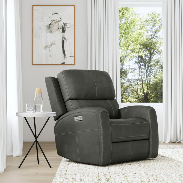Linden - Power Recliner With Power Headrest & Lumbar