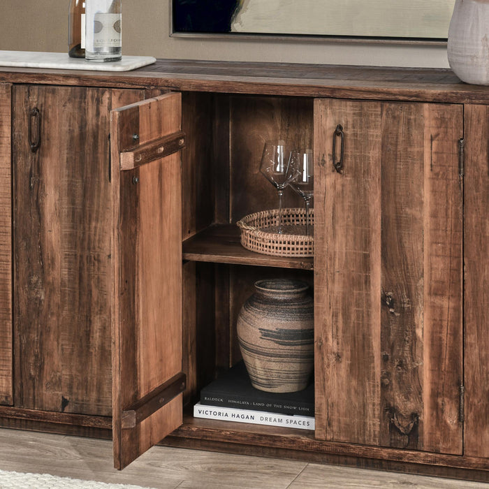 Cleo - 6 Door Buffet - Natural