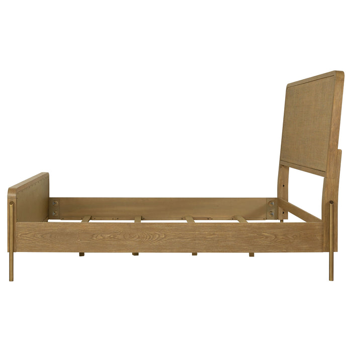Stevie - Eastern King Panel Bed - Sand