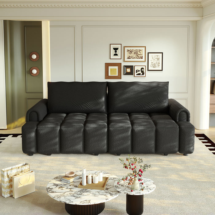 4 Seater Modern Couch With Seats Storage