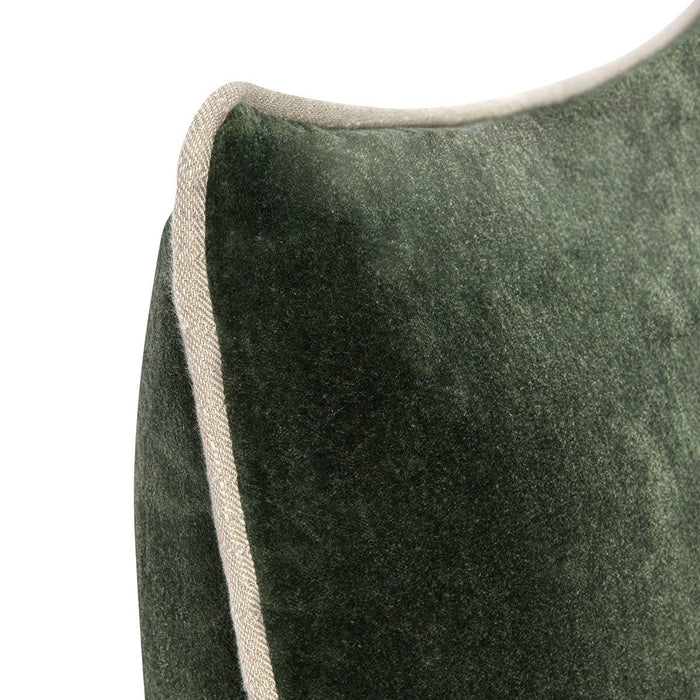 Heirloom Velvet - SLD Pillow - Forest Green