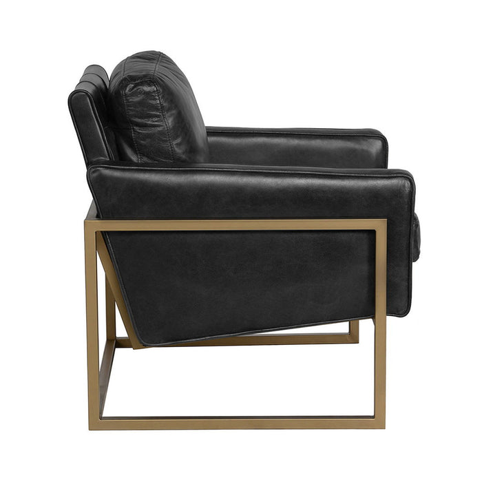 Ken - Club Chair - Black
