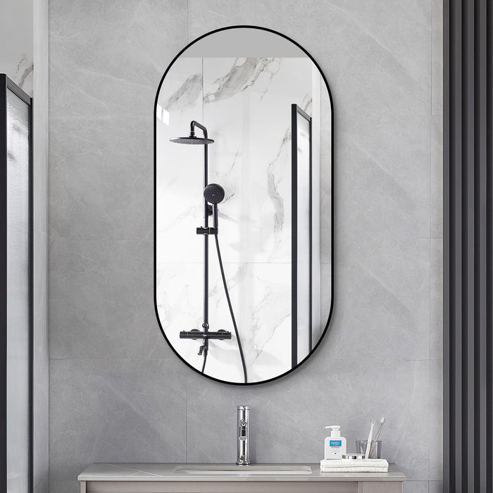 Modern Framed Bathroom Vanity Mirror