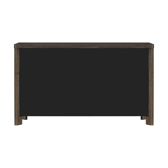 8 Drawer Dresser With Rustic Design