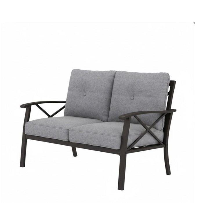Patio Furniture Set With Coffee Table And Cushions For Backyard