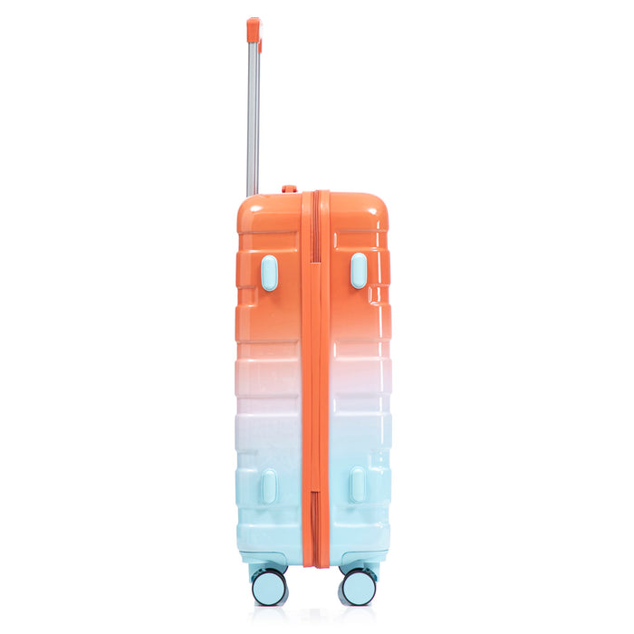 Luggage Set 20" /24" /28" With Combination Lock And Silent Wheels