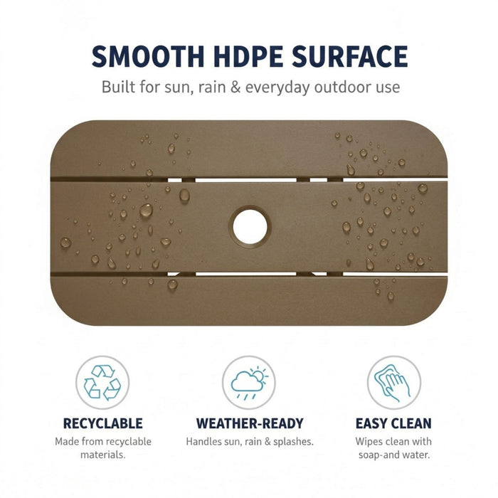 Bar-Height Outdoor Patio Table
