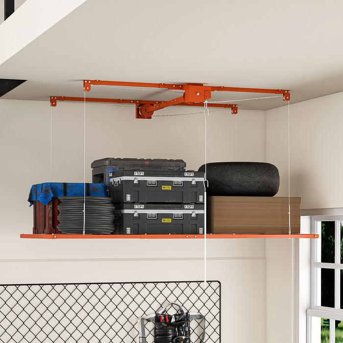 Overhead Garage Storage Rack For Ceilings