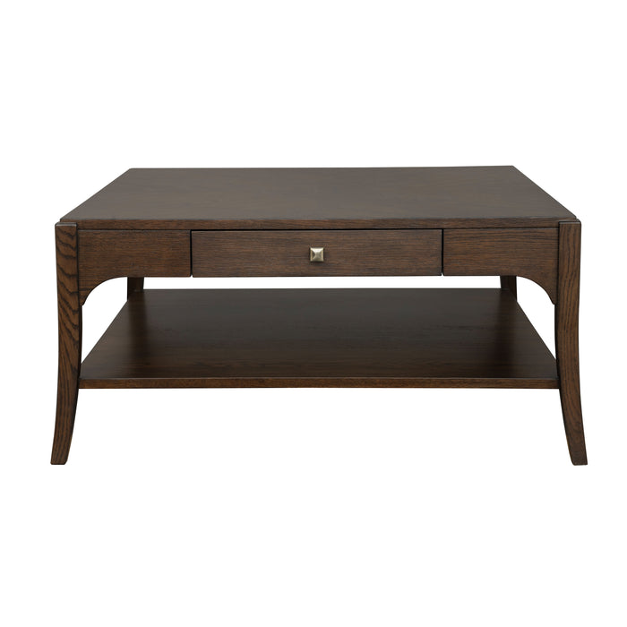 Sylvie - Rectangular Coffee Table - Dark Brown
