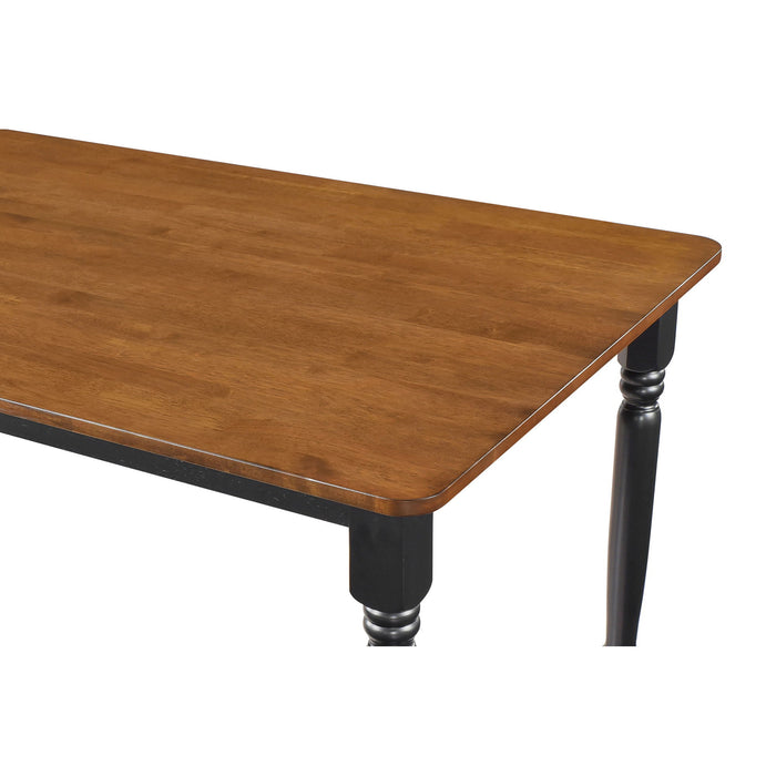 Hayward - Dining Table Rectangular Table With Rounded Edge Top - Walnut