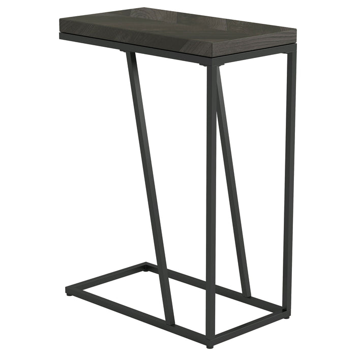 Herringbone Accent Table