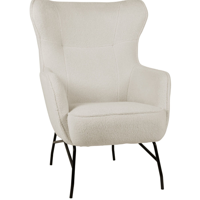 Franky - Accent Chair - Cream Boucle