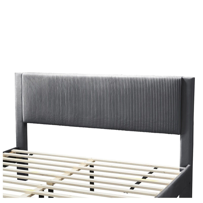 Contemporary Bed & Storage Drawer