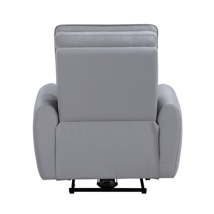 Jeromie - Power Motion Recliner With USB Port - Gray