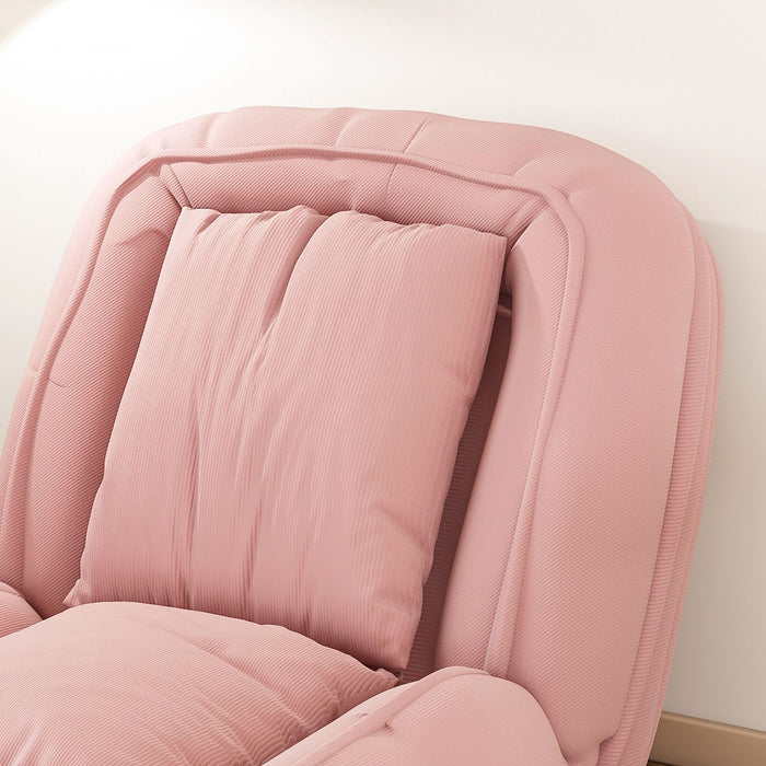 Upholstered Foldable Lazy Sofa Bed For Adults And Pets