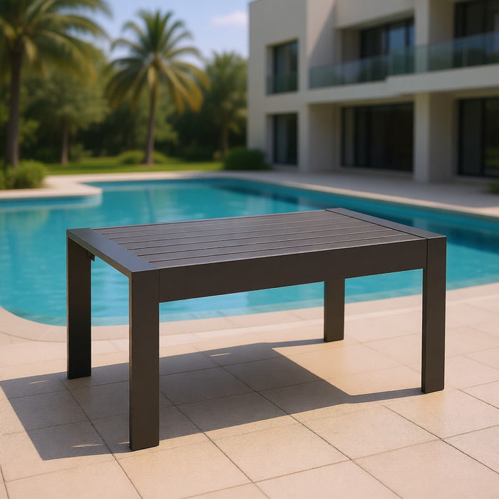 Modern Rectangle Outdoor Coffee Table