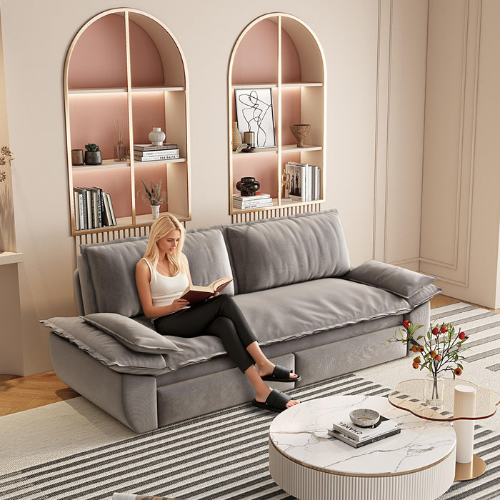 Queen Pull Out Bed, 3 In 1 Convertible Sleeper Sofa