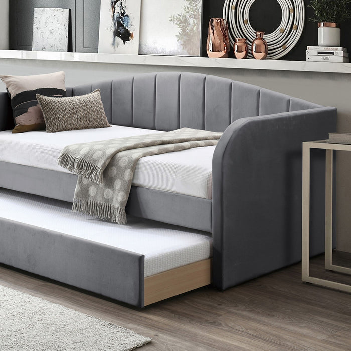 Modern Day Bed Trundle With Slat Support