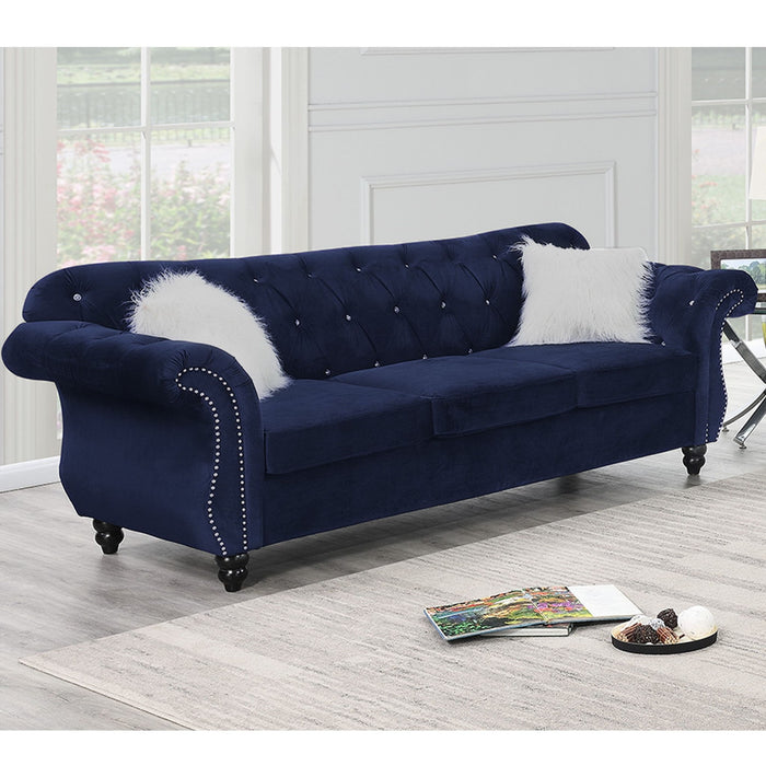 Sofa With Pillows Living Room Furniture Couch