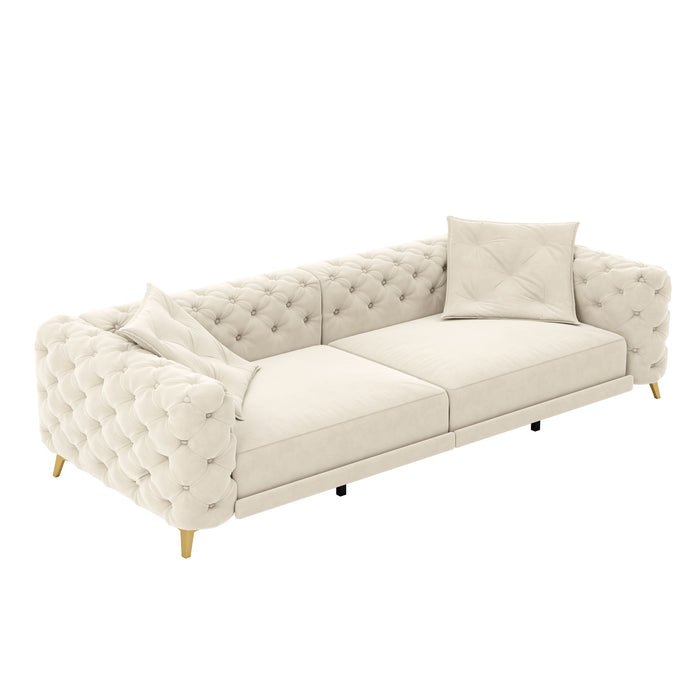 3-In-1 Convertible Sleeper Sofa