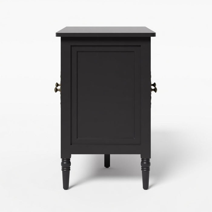 Vintage Buffet Cabinet With Adjustable Shelves