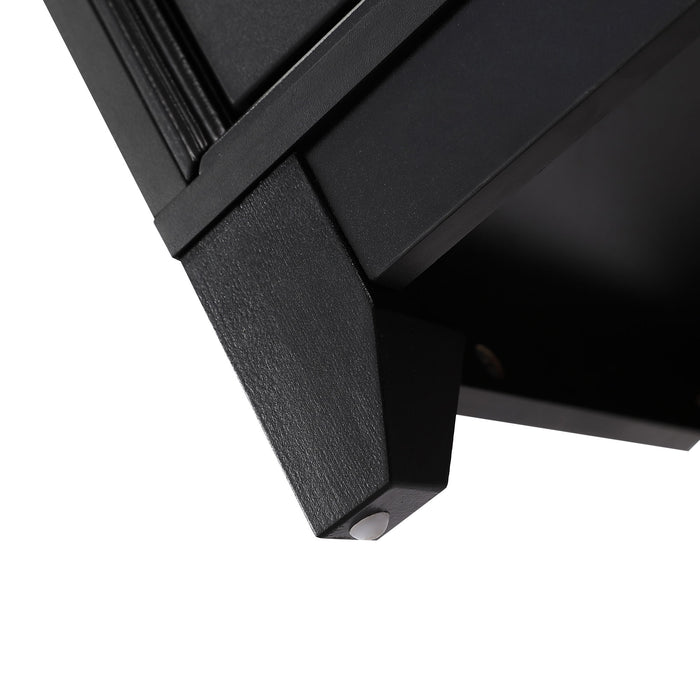 TV Stand, Media Console Cabinet With 2 Spacious Storage Space