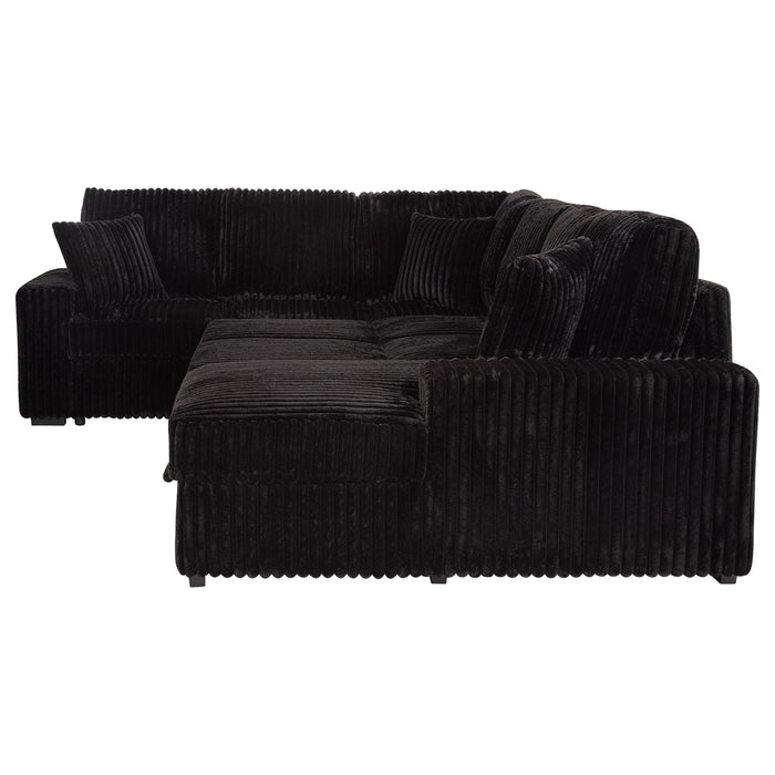 Thurston - Storage Sectional Sofa With Pop Up Bed