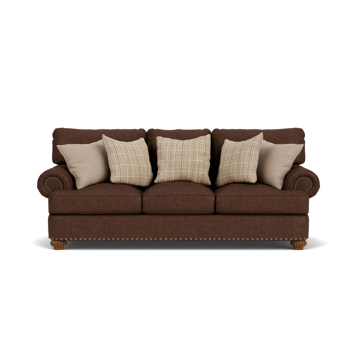 Patterson - Fabric Sofa, Nailhead Trim