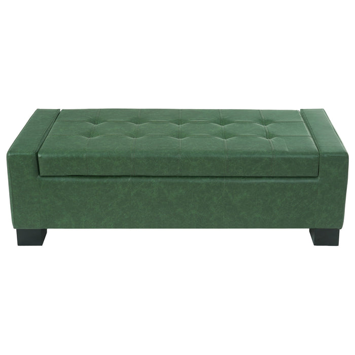 Tufted Storage Ottoman Bench