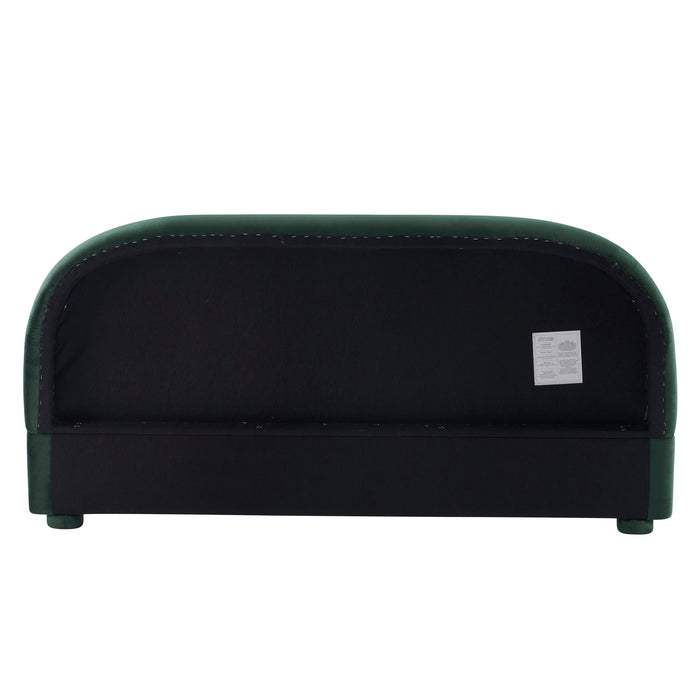 Simple Modern Bedroom Double Upholstered Bed
