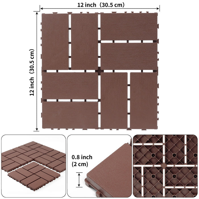 Interlocking Decking Tiles