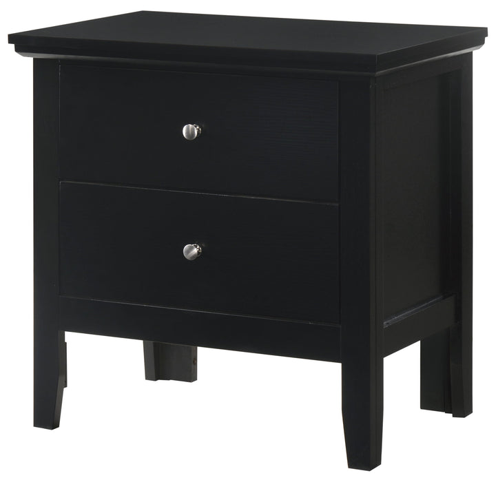 English Dovetailed Drawers Nightstand