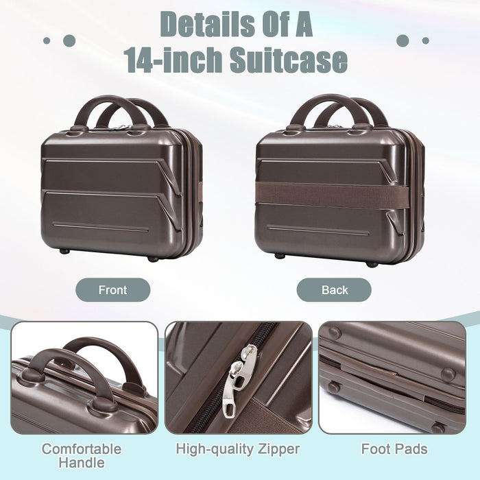 Spinner Luggage Set With Combination Lock
